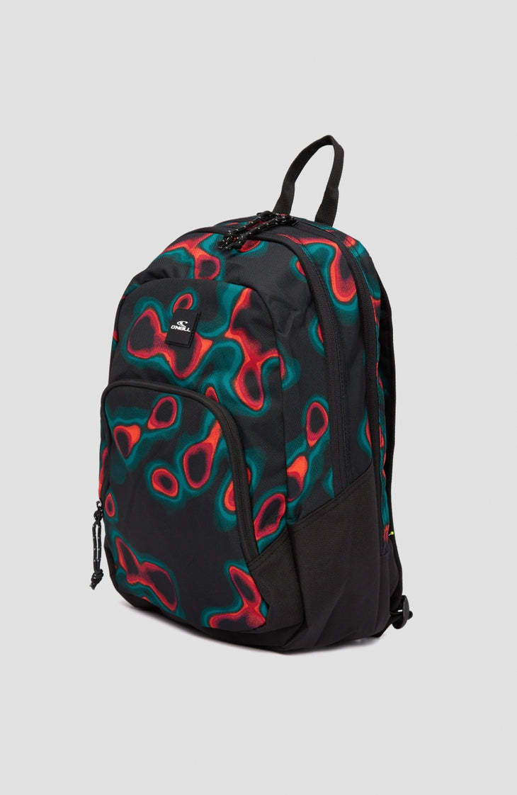 Wedge Small Backpack | Black Heat Map