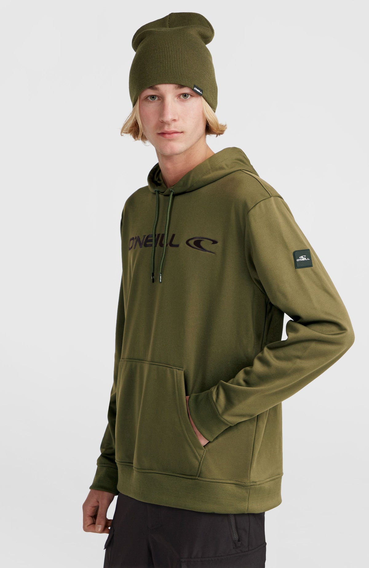 Rutile Hoodie Fleece | Forest Night