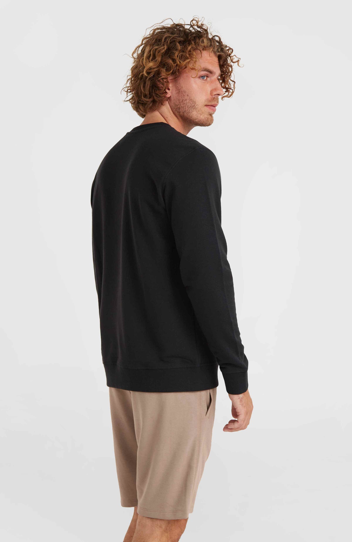O'Neill Small Logo Crew Sweatshirt | Black Out