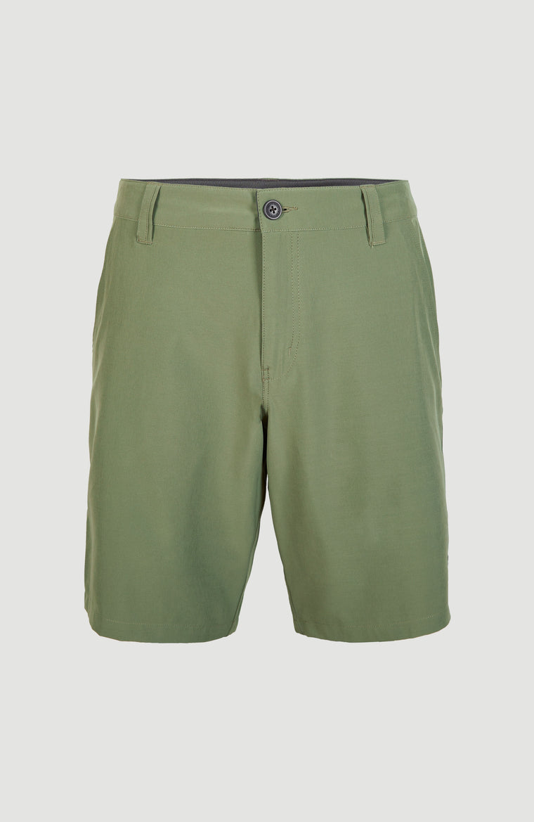 Hybrid Chino Shorts | Deep Lichen Green Hybrid Chino Shorts | Deep Lichen Green