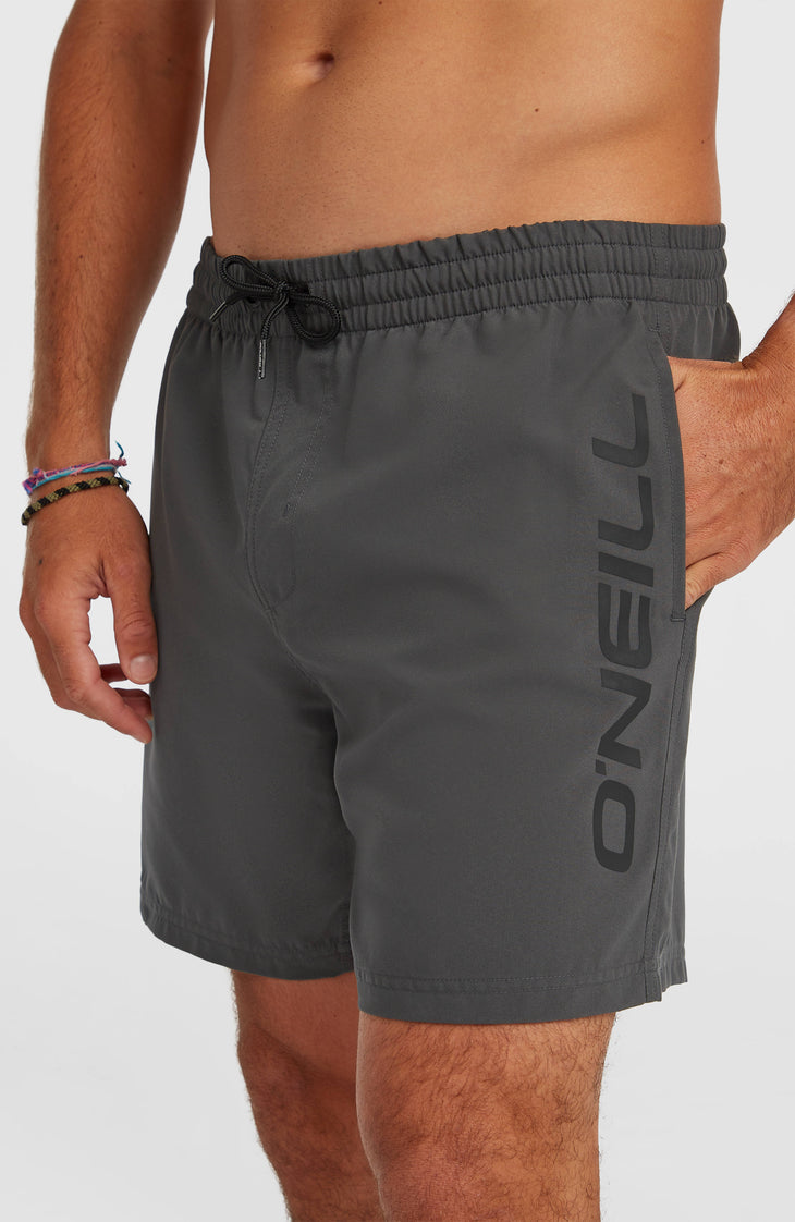 O'Neill Logo 16" Swimshorts | Asphalt