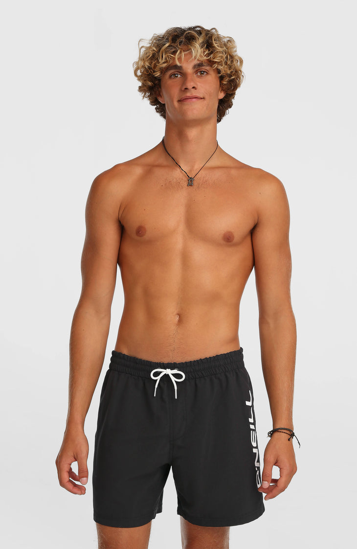 O'Neill Logo 16" Swimshorts | Black Out