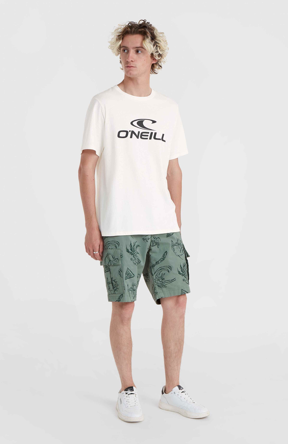 O'Neill Logo T-Shirt | Snow White