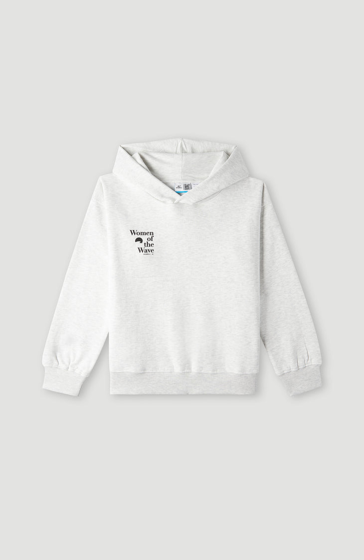 Women of the Wave Hoodie | White Melange