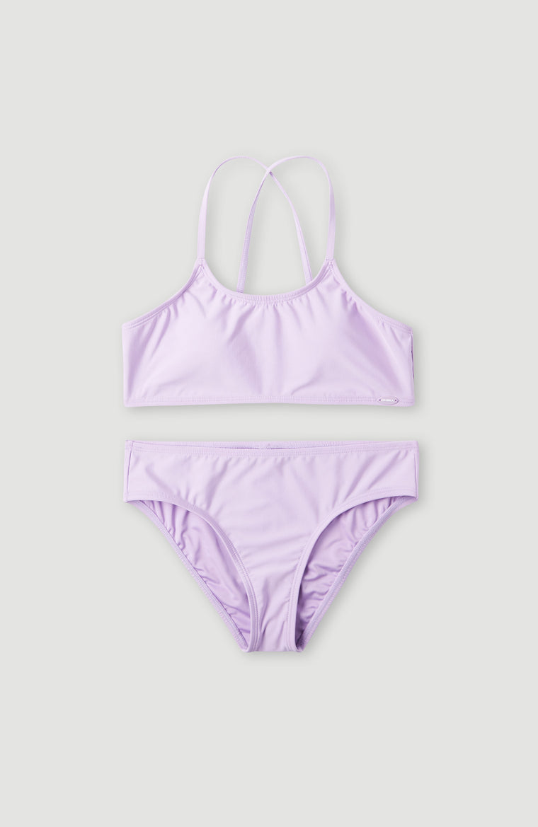 Essentials Bralette Bikini Set | Purple Rose Essentials Bralette Bikini Set | Purple Rose