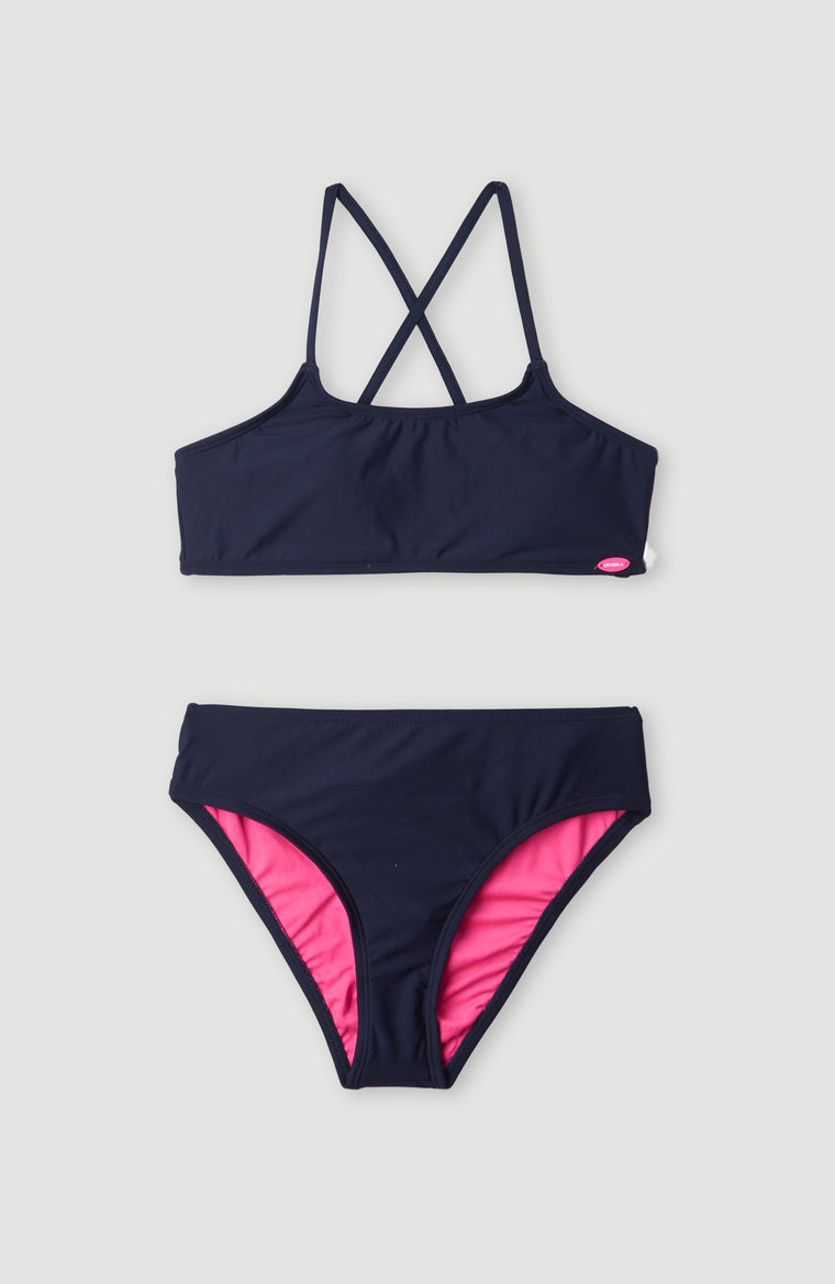 Essentials Bralette Bikini Set | Peacoat Essentials Bralette Bikini Set | Peacoat