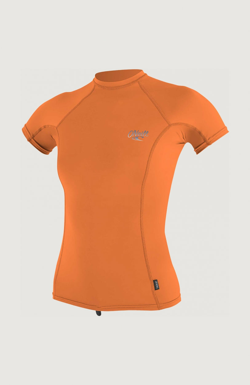 Premium Skins Short Sleeve Rash Guard | Orange