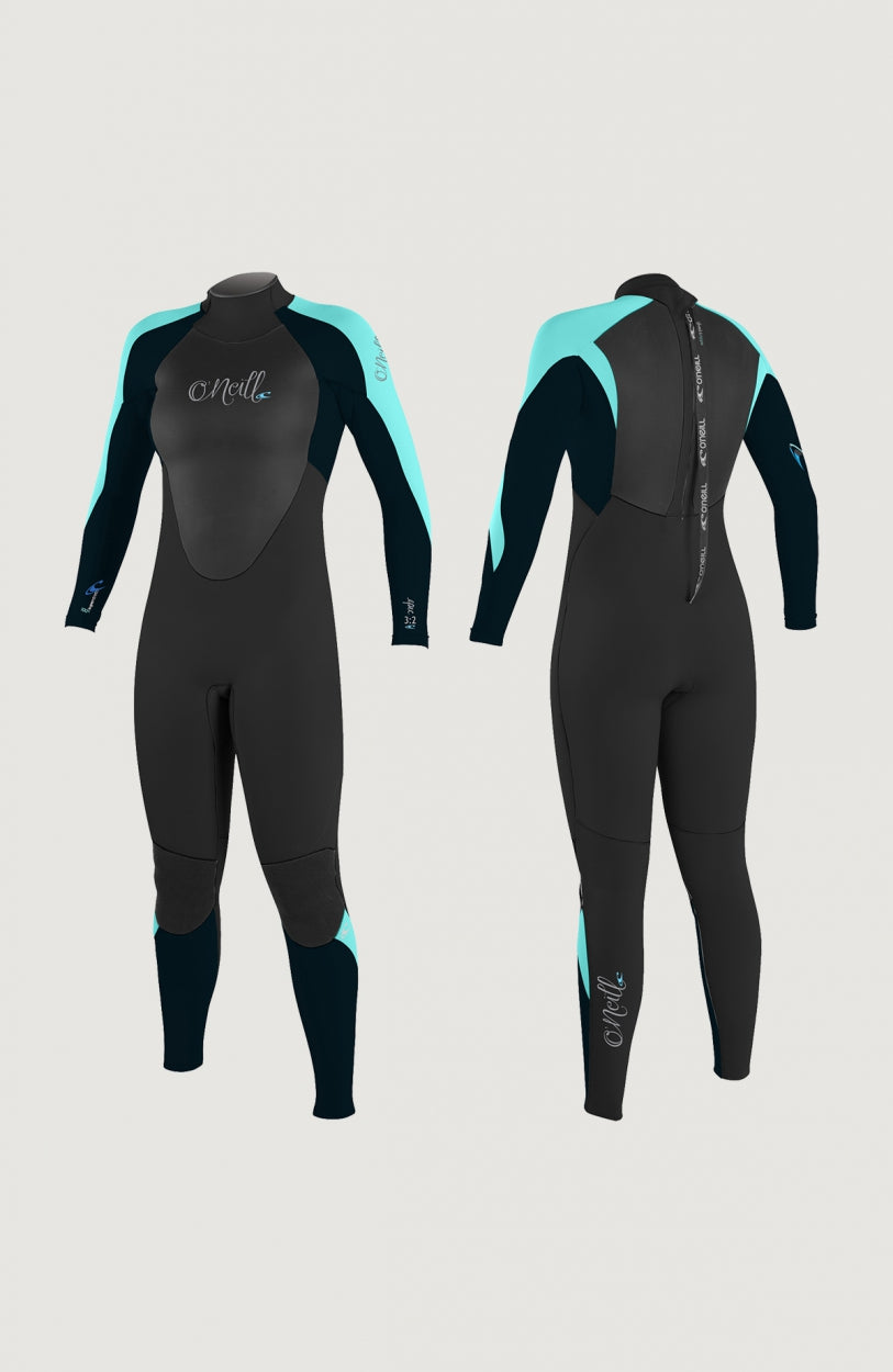 Epic 5/4mm Back Zip Full Wetsuit Womens | Grey