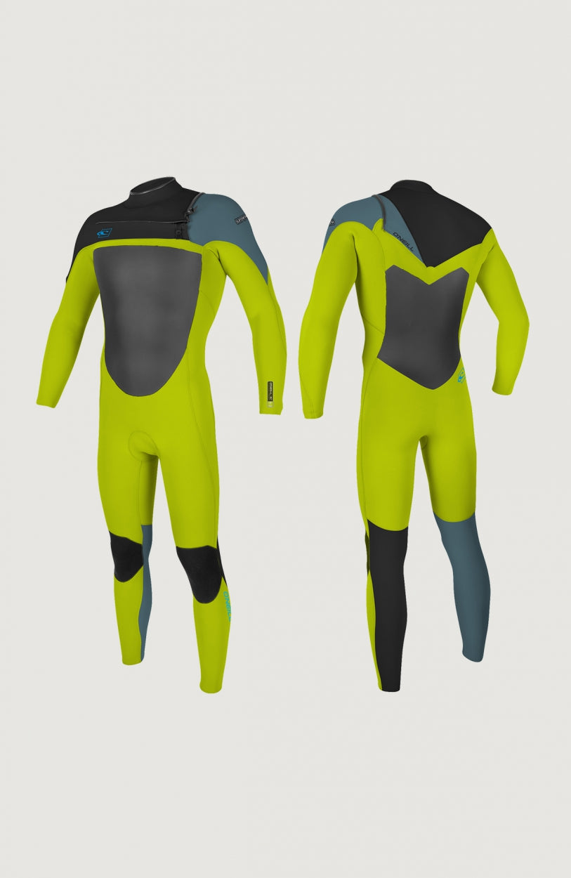 Superfreak™ Chest Zip 3/2mm Full Wetsuit | Yellow