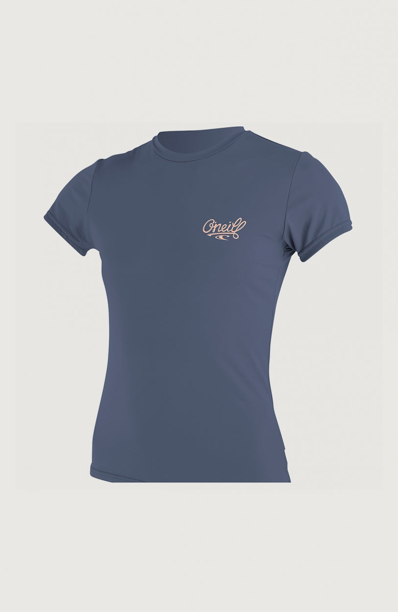 Skins Short Sleeve Rash Tee | Purple