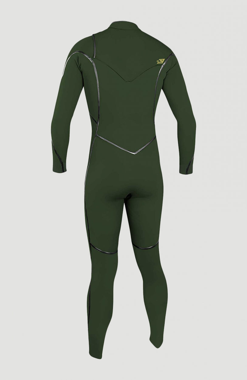 O'Neill Men Psycho One Chest Zip 4/3mm Full Wetsuit Men – O