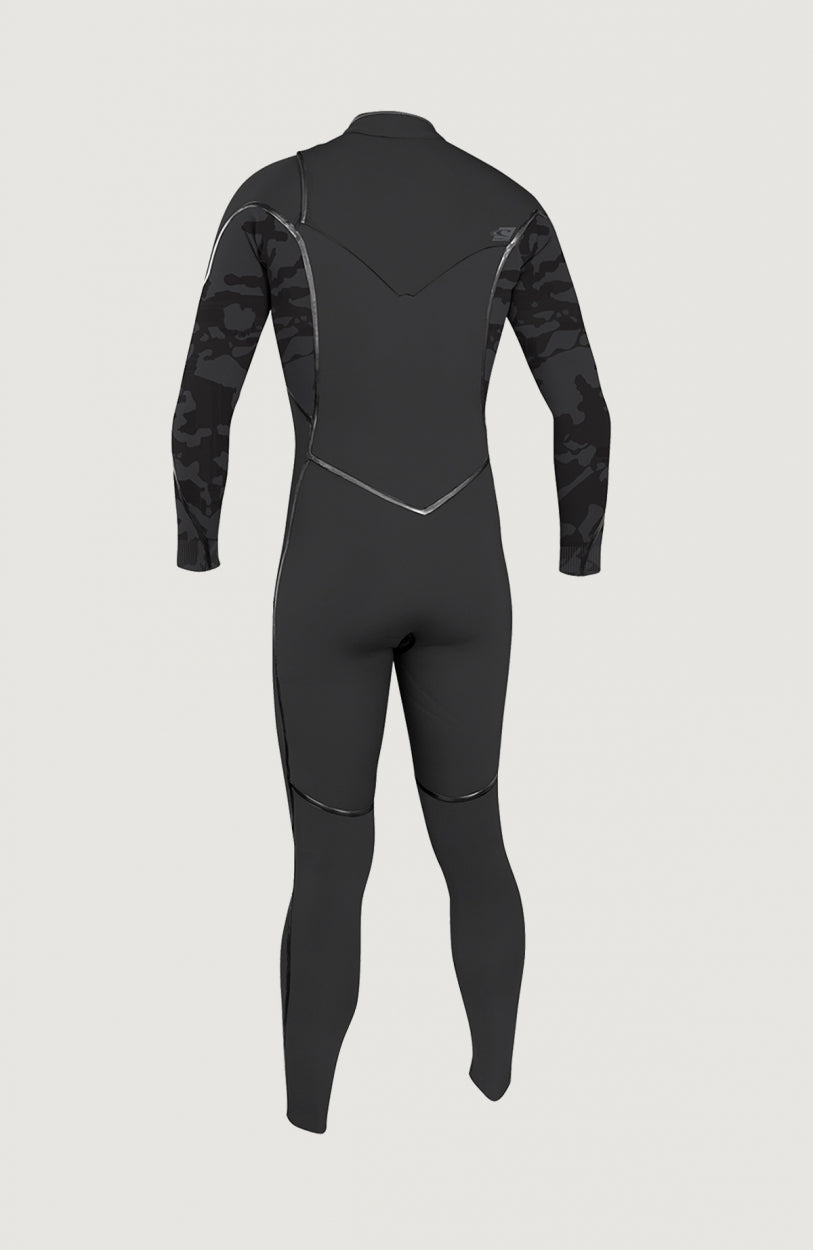 Psycho One Chest Zip 4/3mm Full Wetsuit | Grey
