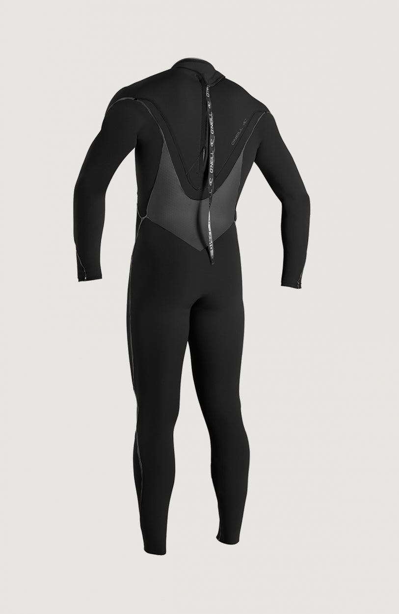 Psycho Freak Back Zip 5/4mm Full Wetsuit | Black