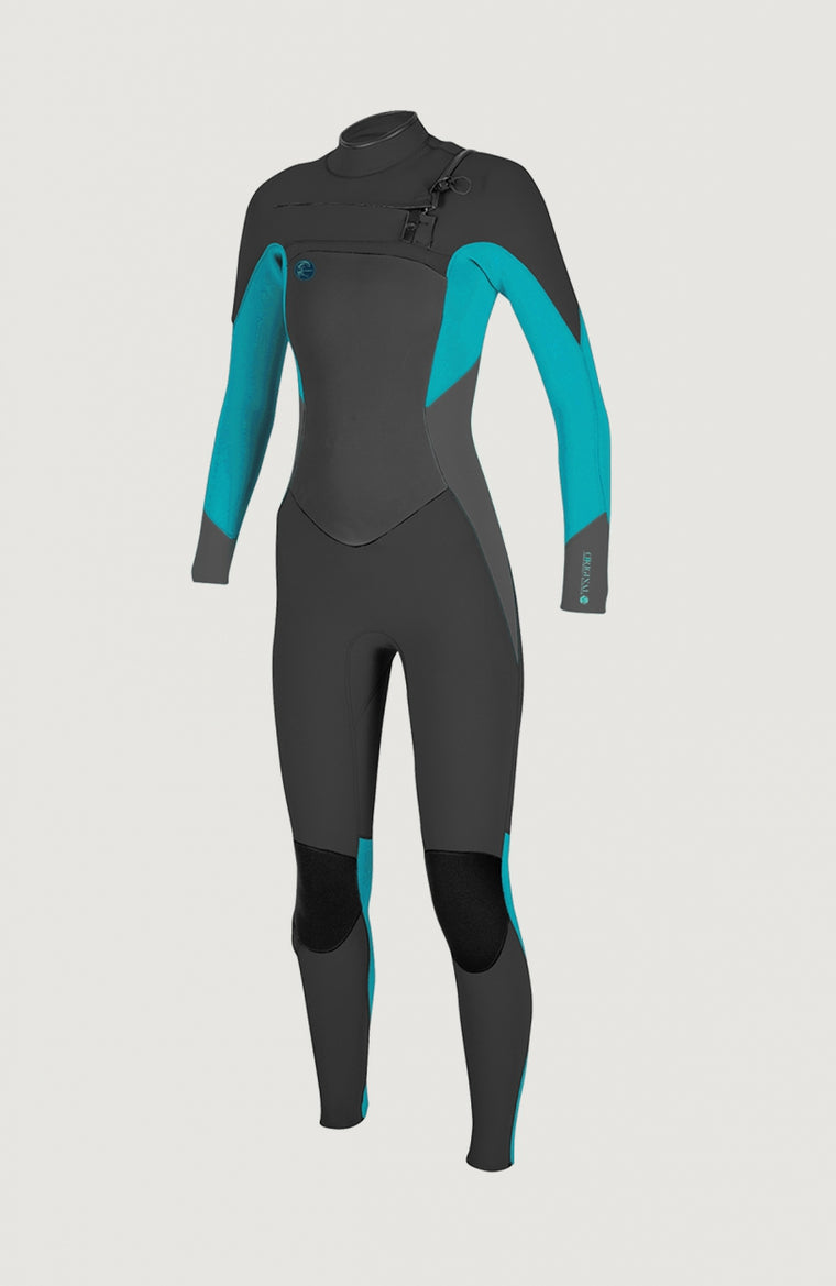O'Riginal 5/4mm Chest Zip Full Wetsuit Womens | Black O'Riginal 5/4mm Chest Zip Full Wetsuit Womens | Black