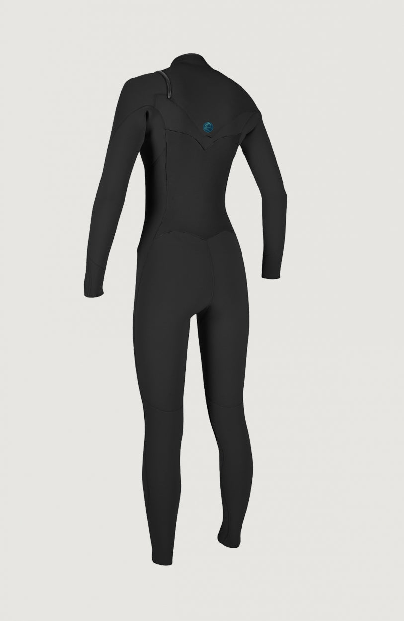 O'Riginal Chest Zip 4/3mm Full Wetsuit | A05 BLK/BLK/BLK