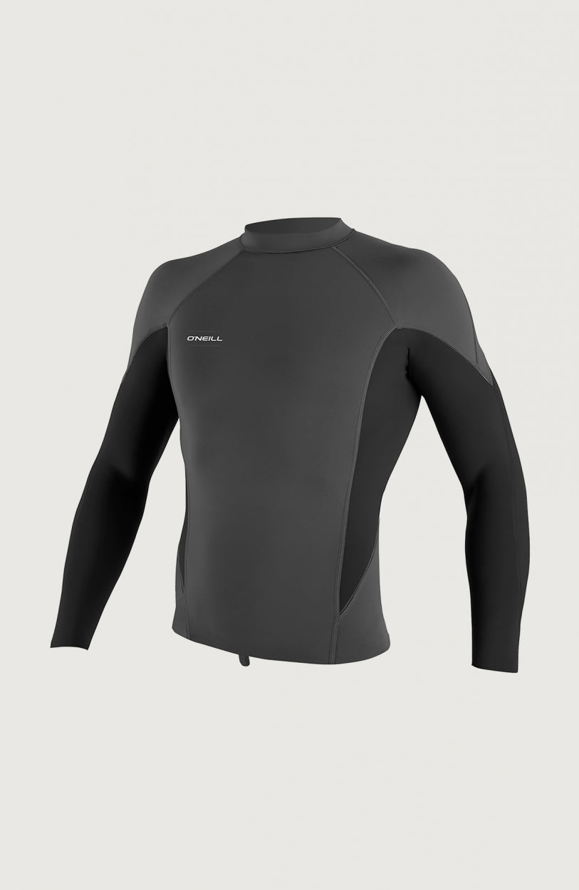 Hyperfreak 1.5mm Long Sleeve Neoprene Top | Grey
