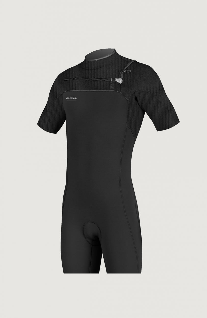 Hyperfreak 2mm Chest Zip Spring Wetsuit | BLACK/BLACK