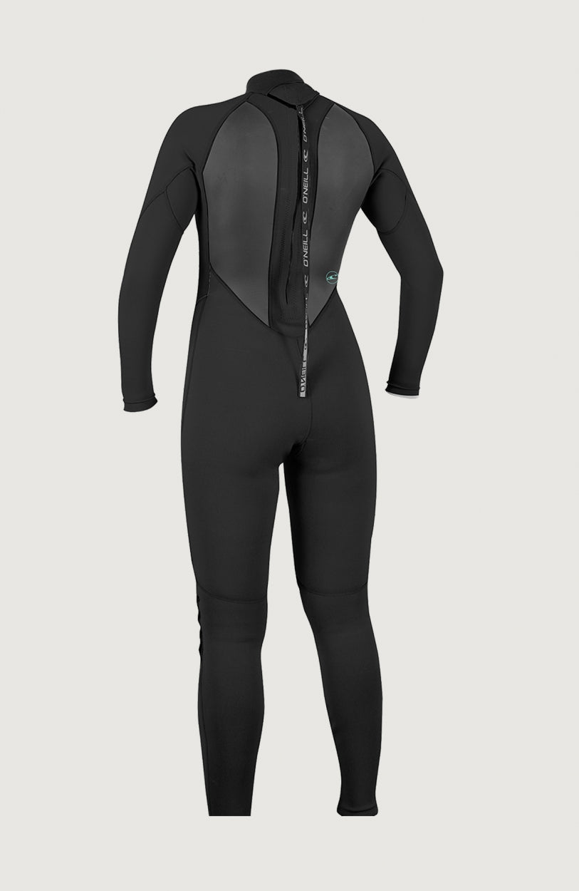 Reactor-2 3/2mm Back Zip Full Wetsuit | BLACK/BLACK