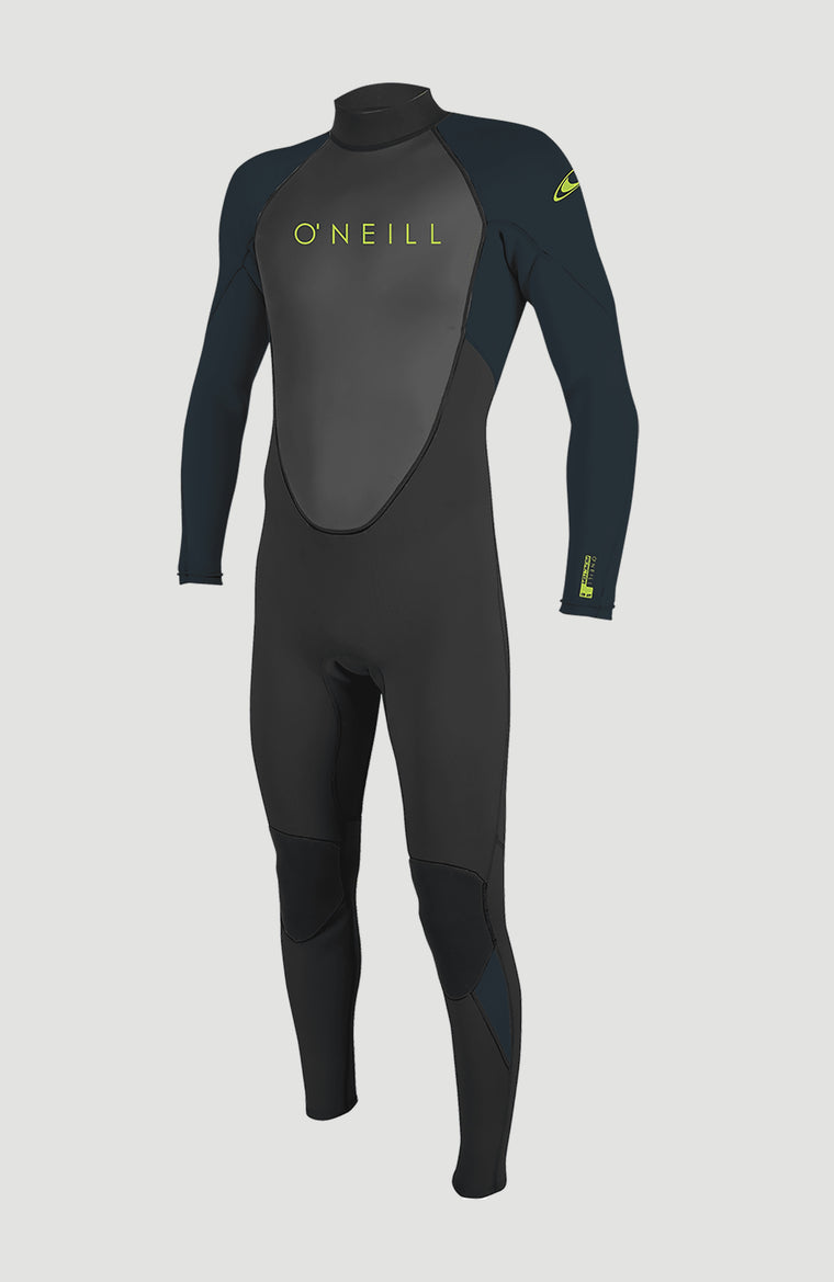 Reactor-2 3/2mm Back Zip Full Wetsuit | Black Reactor-2 3/2mm Back Zip Full Wetsuit | Black