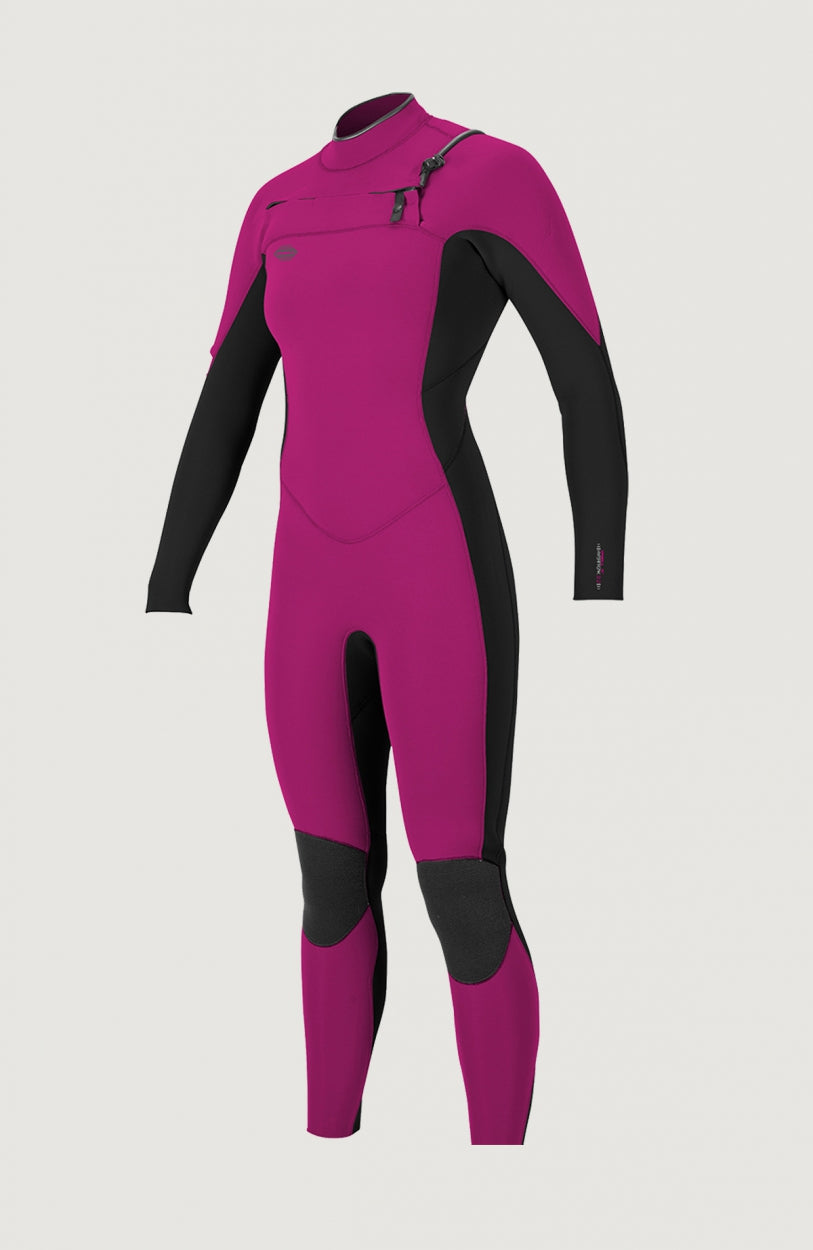 ディズニープリンセスのベビーグッズも大集合 Women O'Neill Hyperfreak Women Wetsuit Full Zip Chest 3/2mm サーフィン・ボディボード