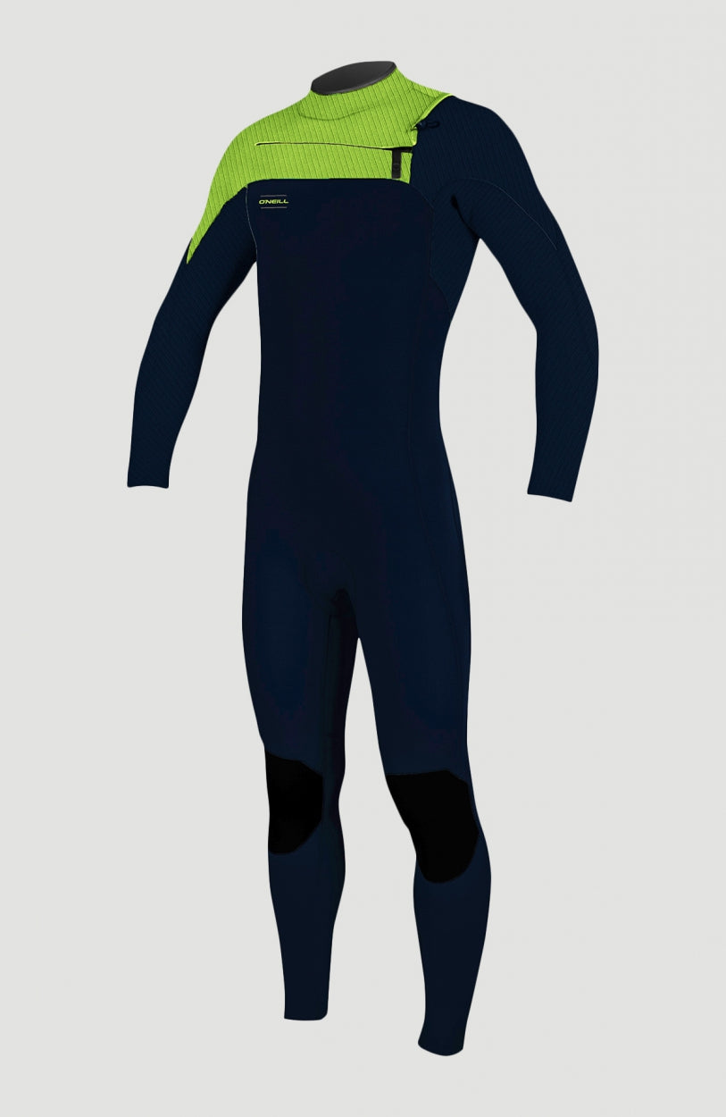 Hyperfreak Plus 3/2mm Chest Zip Full Wetsuit | Dark Blue