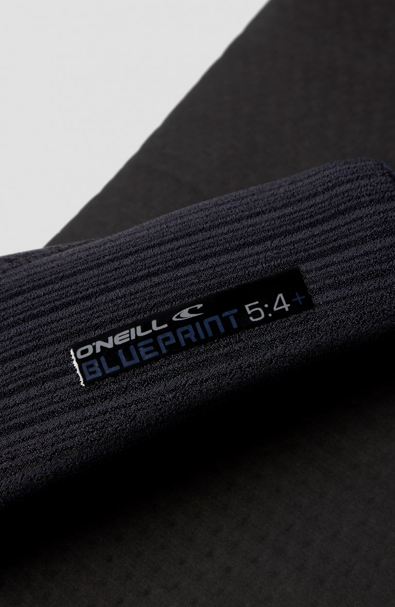 Blueprint Windfreak 5/4+ Chest Zip Full | BLACK/BLACK