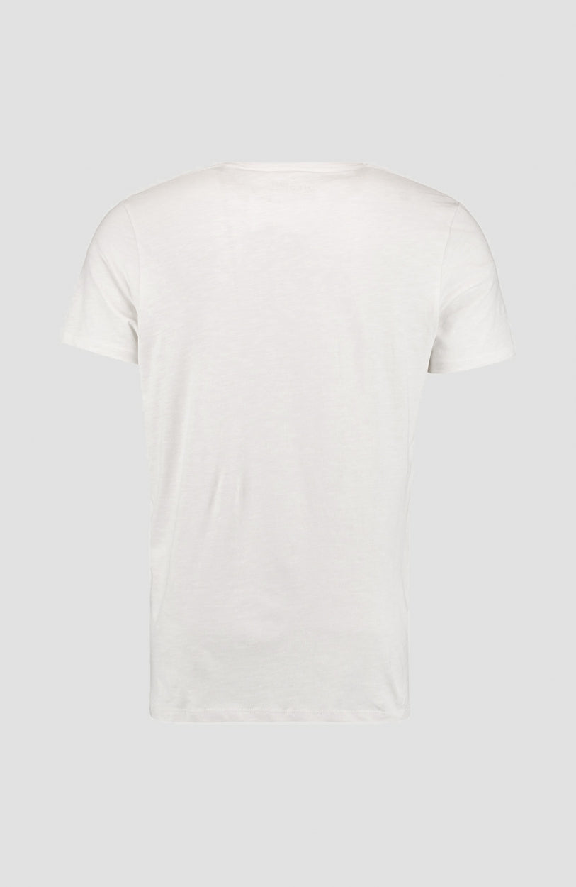 Jack's Base V-Neck T-Shirt | Powder White