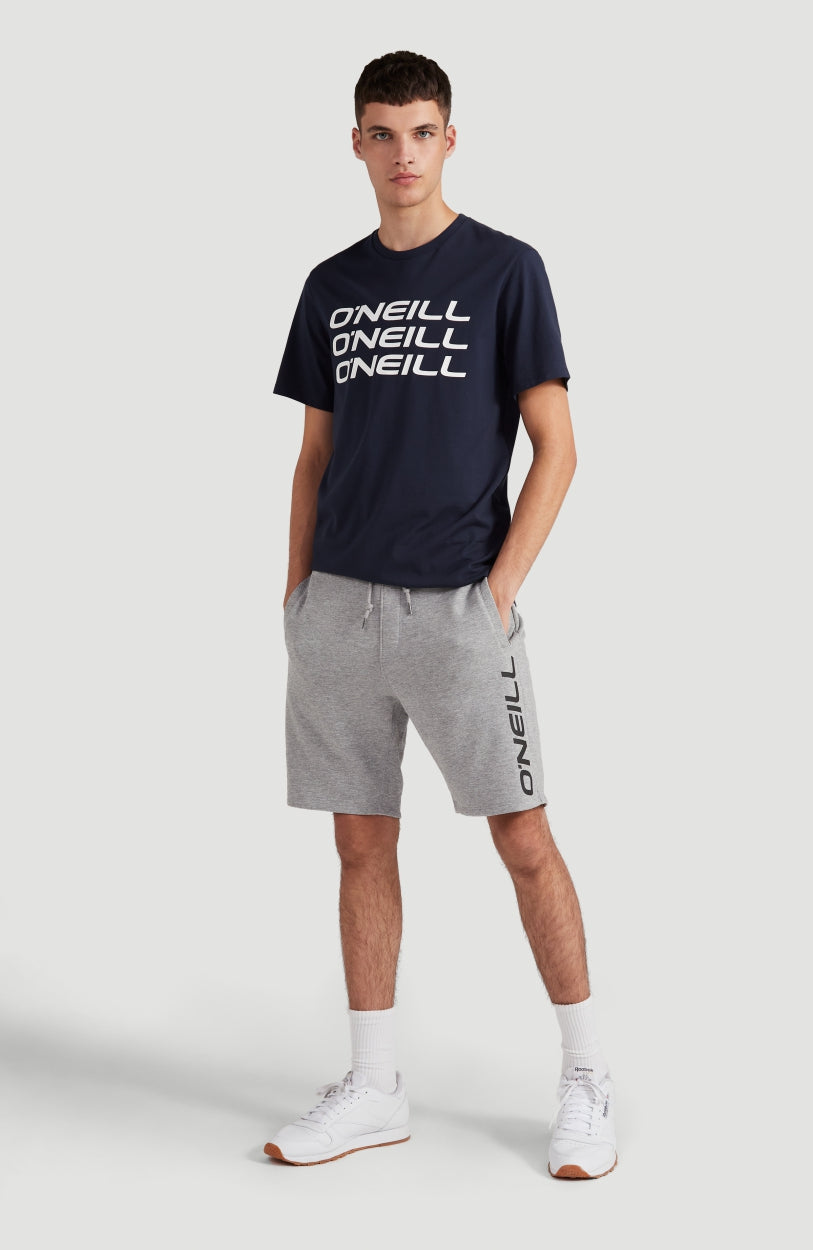 Triple Stack T-Shirt | Ink Blue -A