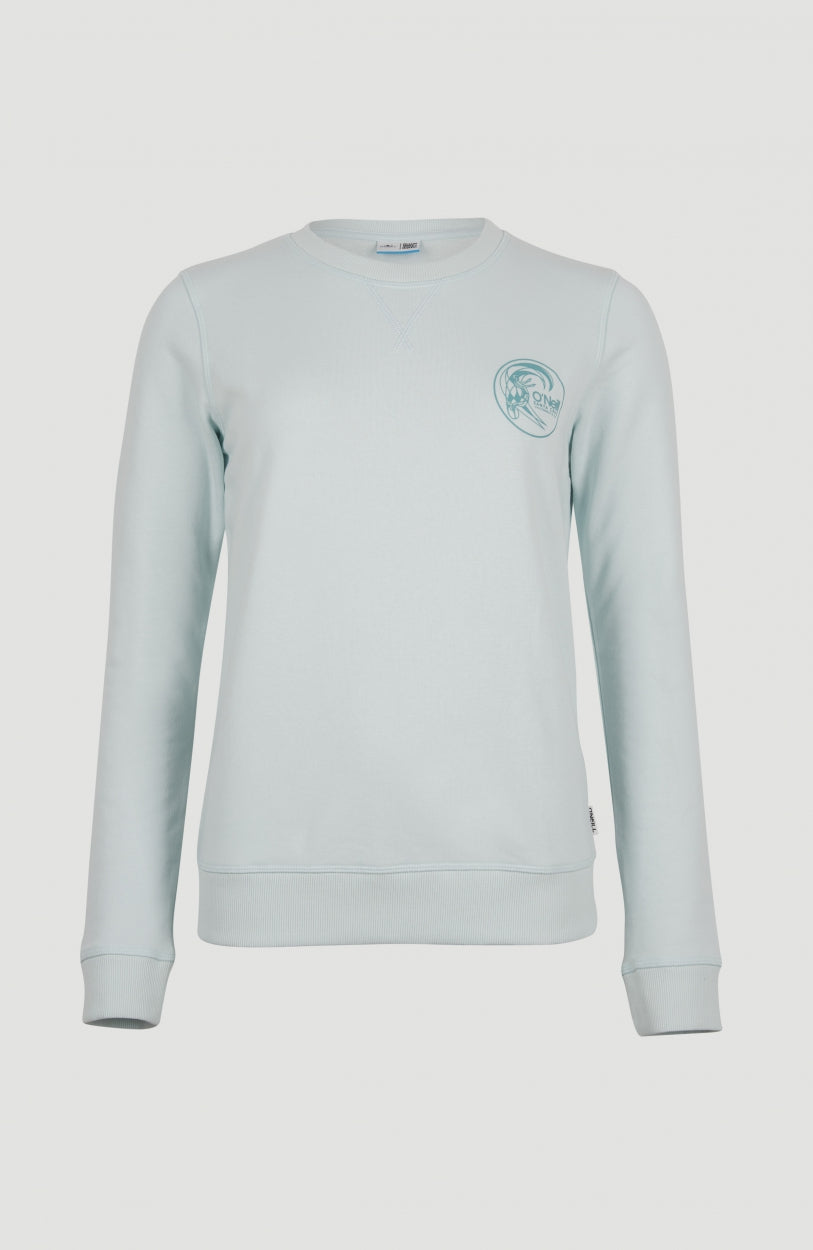 Circle Surfer Crew Sweatshirt | Whispering Blue