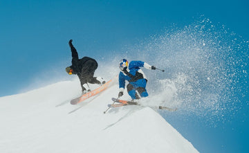 Differences between skiing and snowboarding