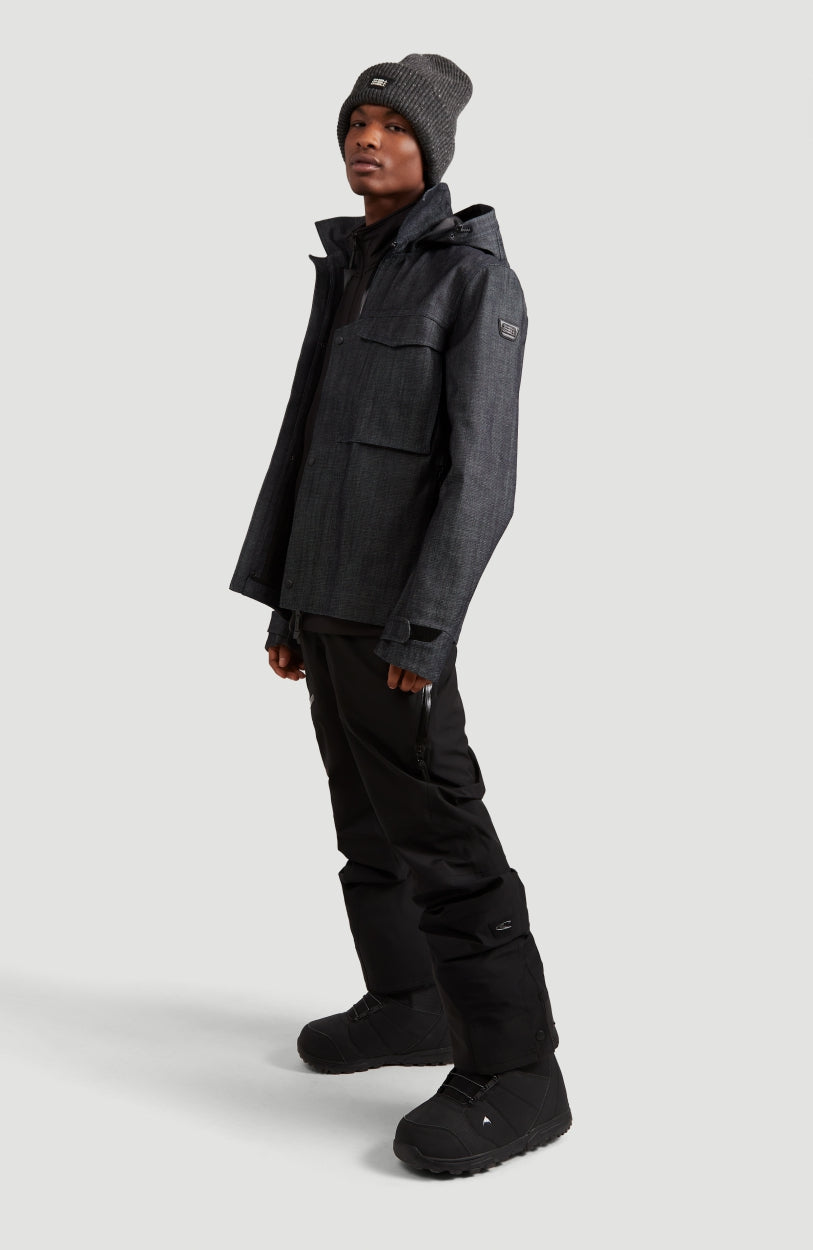 GORE-TEX Denim Kickstart Snow Jacket | Ink Blue -A