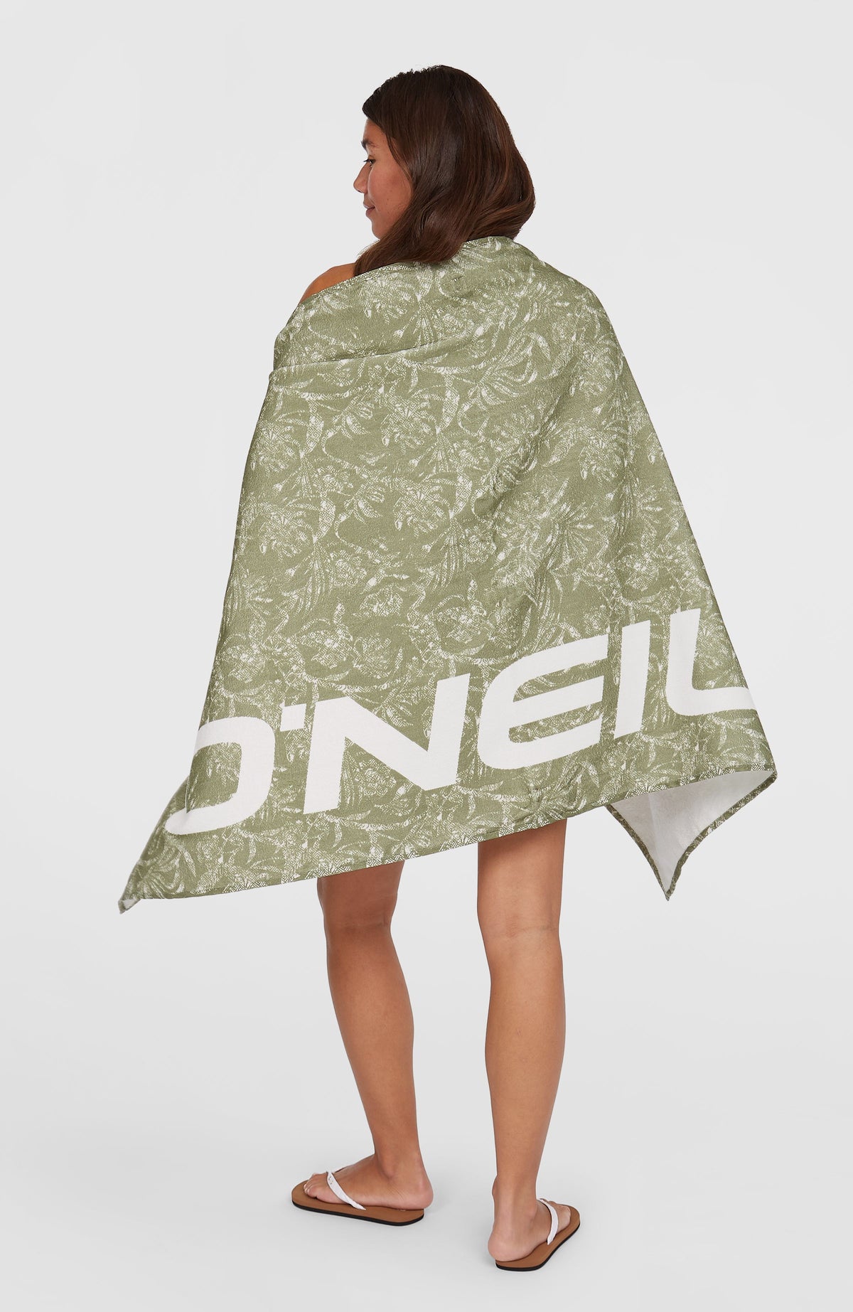 Seacoast Towel | Green Textured Jungle