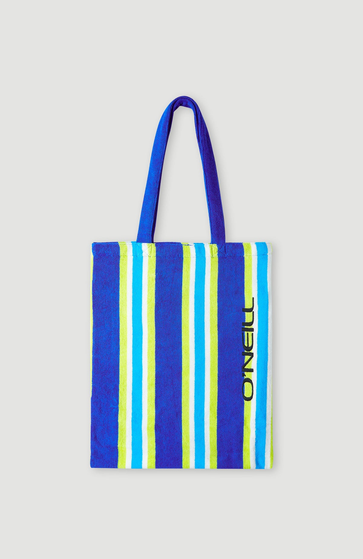 Terry Tote Bag Blue Towel Stripe O Neill UK