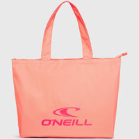 Coastal Tote Bag | Coral Pink