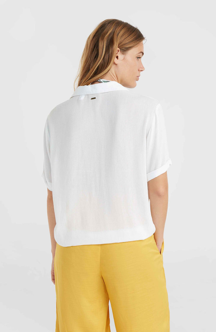 Cali Beach Shirt | Snow White