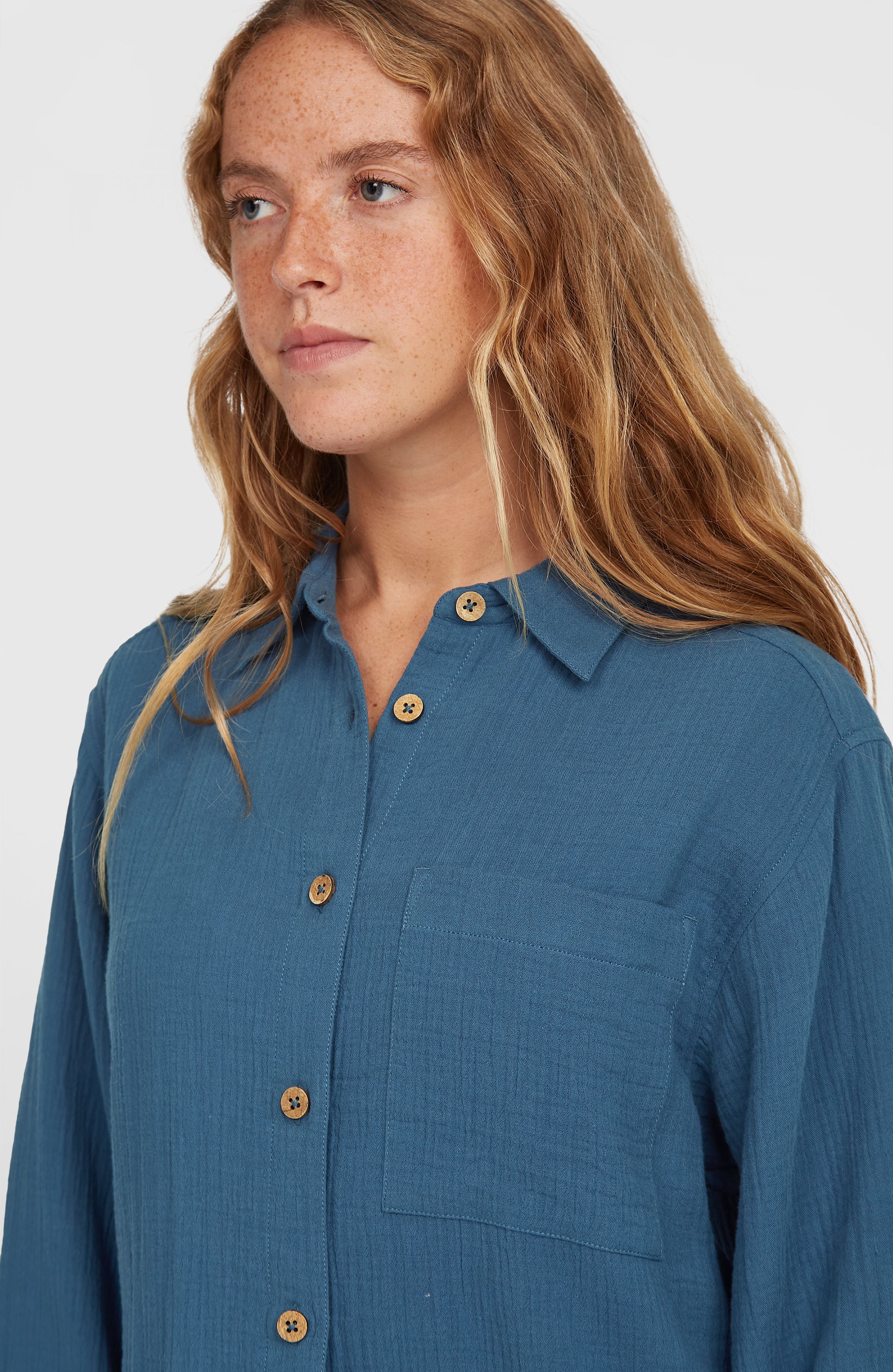 Brenda Shirt | Copen Blue – O'Neill UK