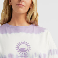Women Of The Wave T-Shirt Dress | Purple Tie Dye