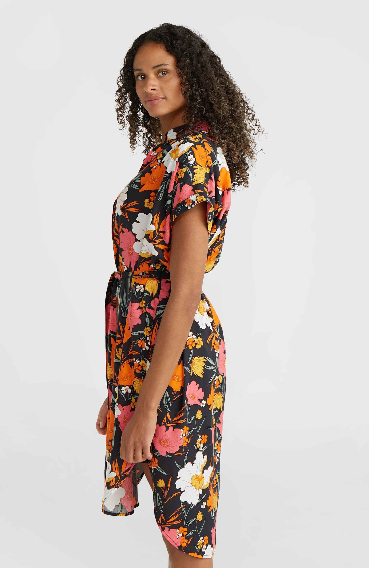 Cali Beach Shirt Dress | Black Bluemchen