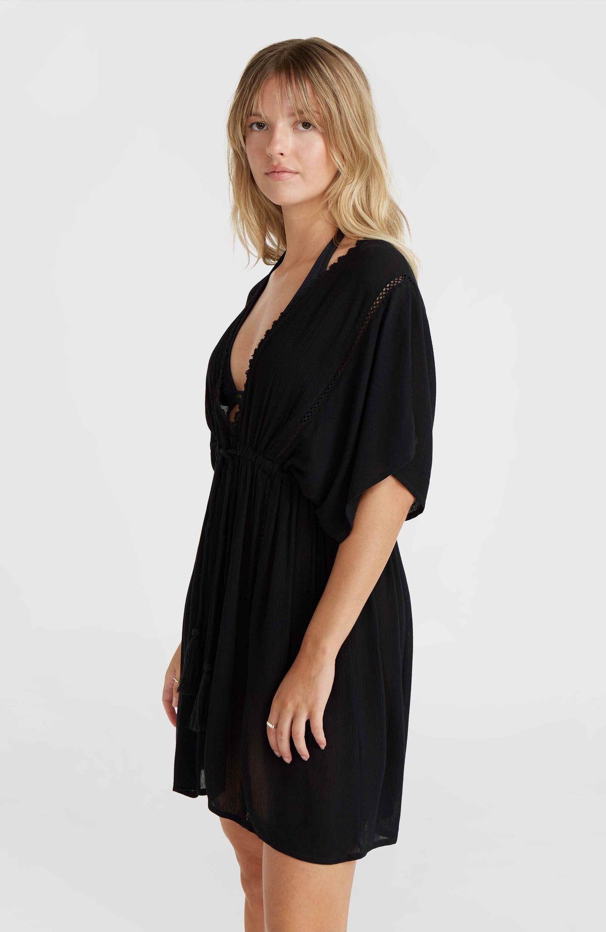 Mona Beach Cover Up | Black Out