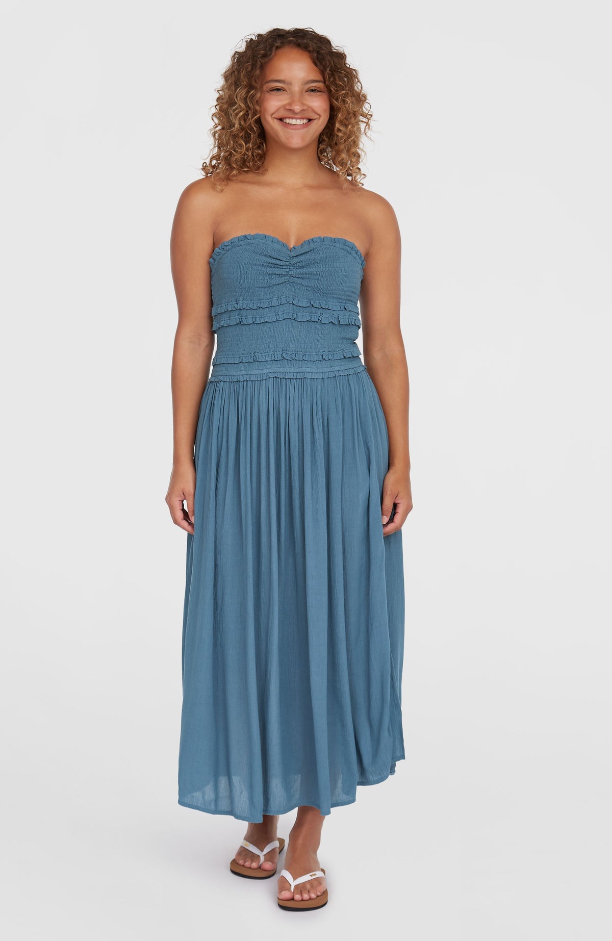 Devyn Midi Dress | Copen Blue