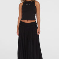 Devyn Maxi Skirt | Black Out