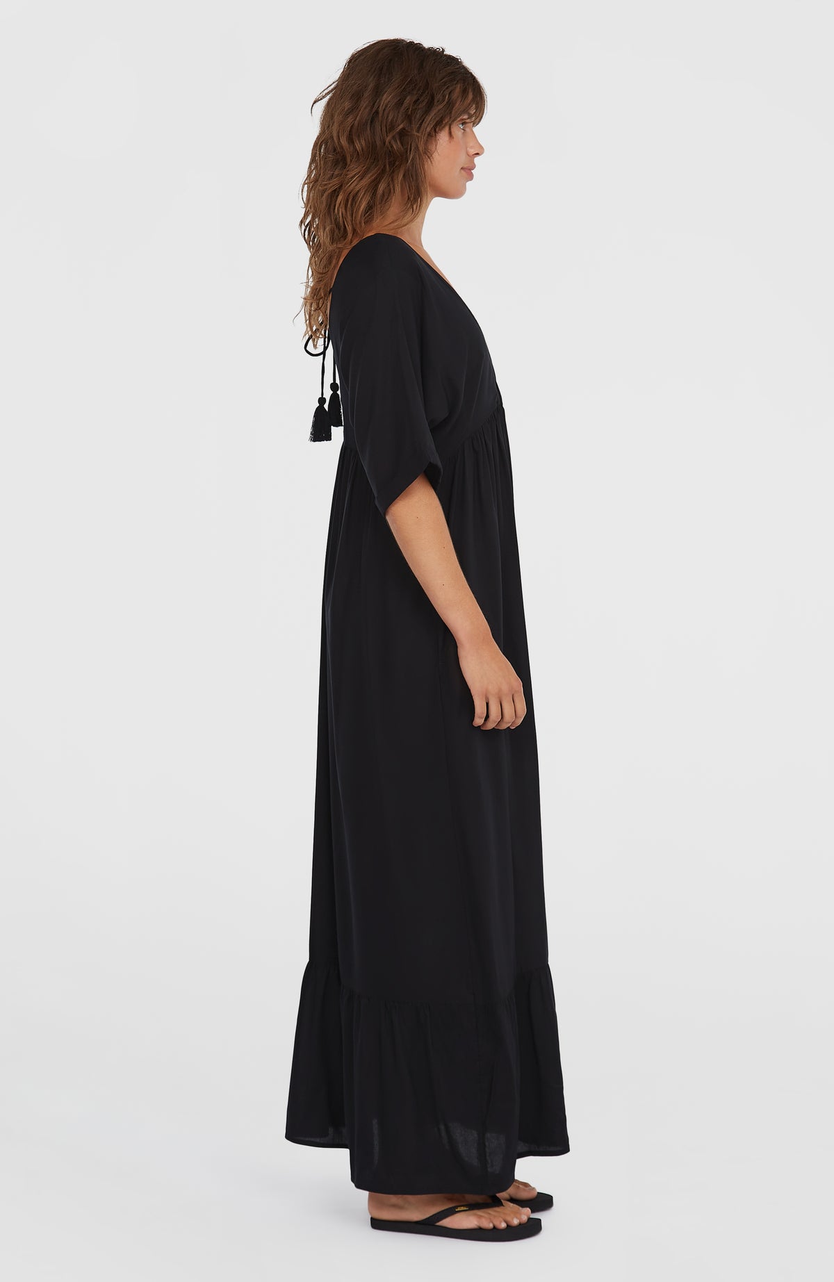 Women of the Wave Maxi Dress | Black Out