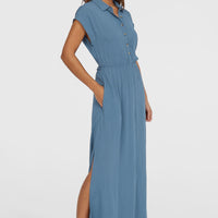 Lori Maxi Shirt Dress | Copen Blue