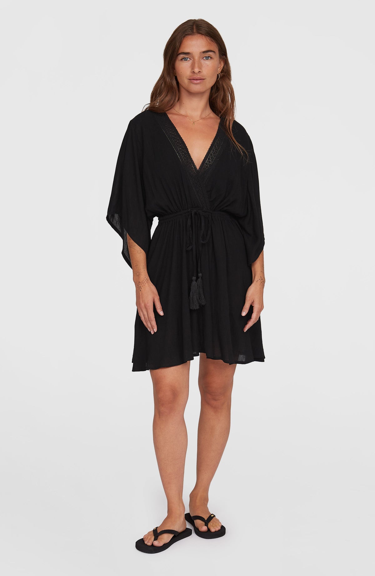 Essentials Cover Up Dress | Black Out