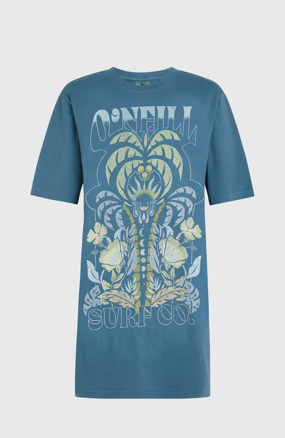 Beach Vintage Tee Dress | Copen Blue