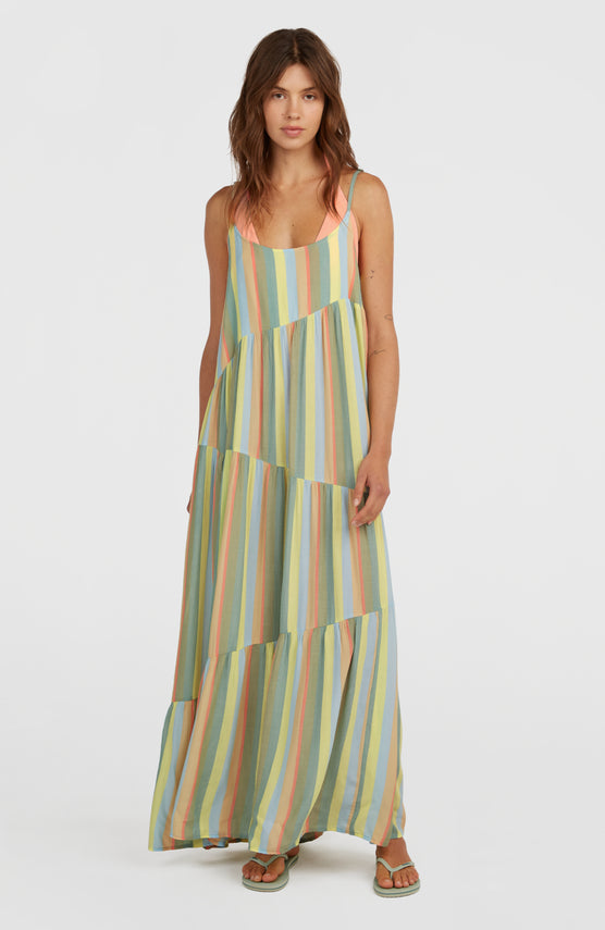 Devyn Maxi Dress | Multi Must Haves Stripe