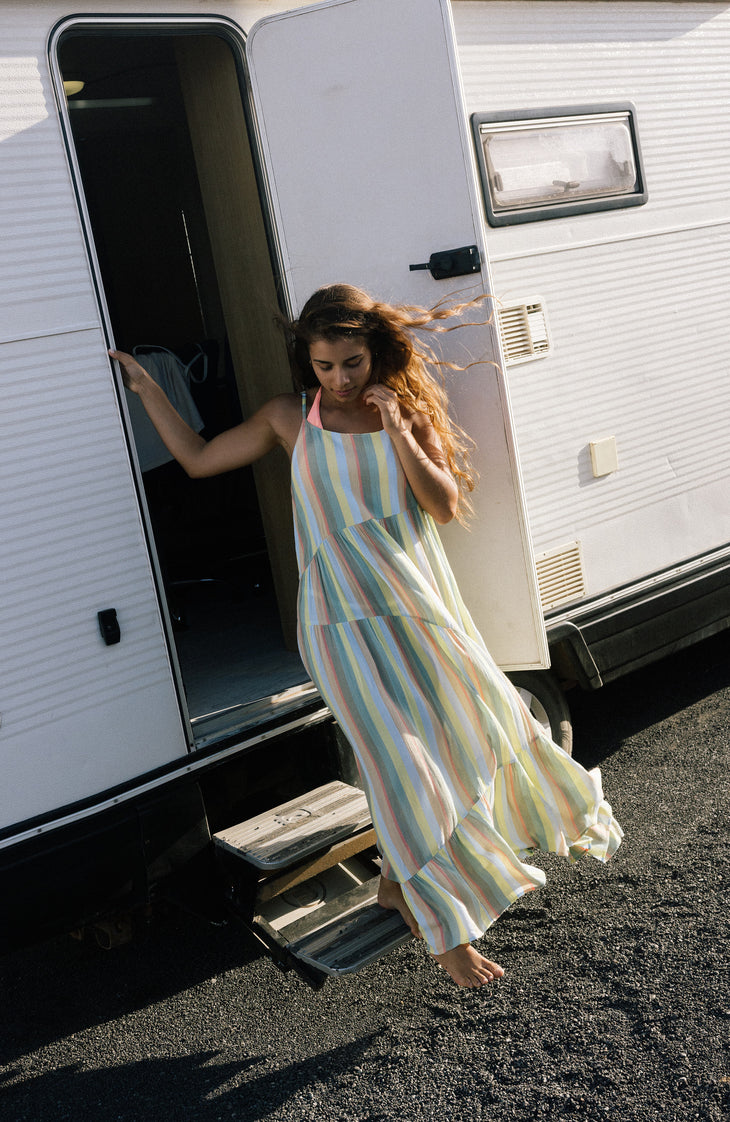 Devyn Maxi Dress | Multi Must Haves Stripe