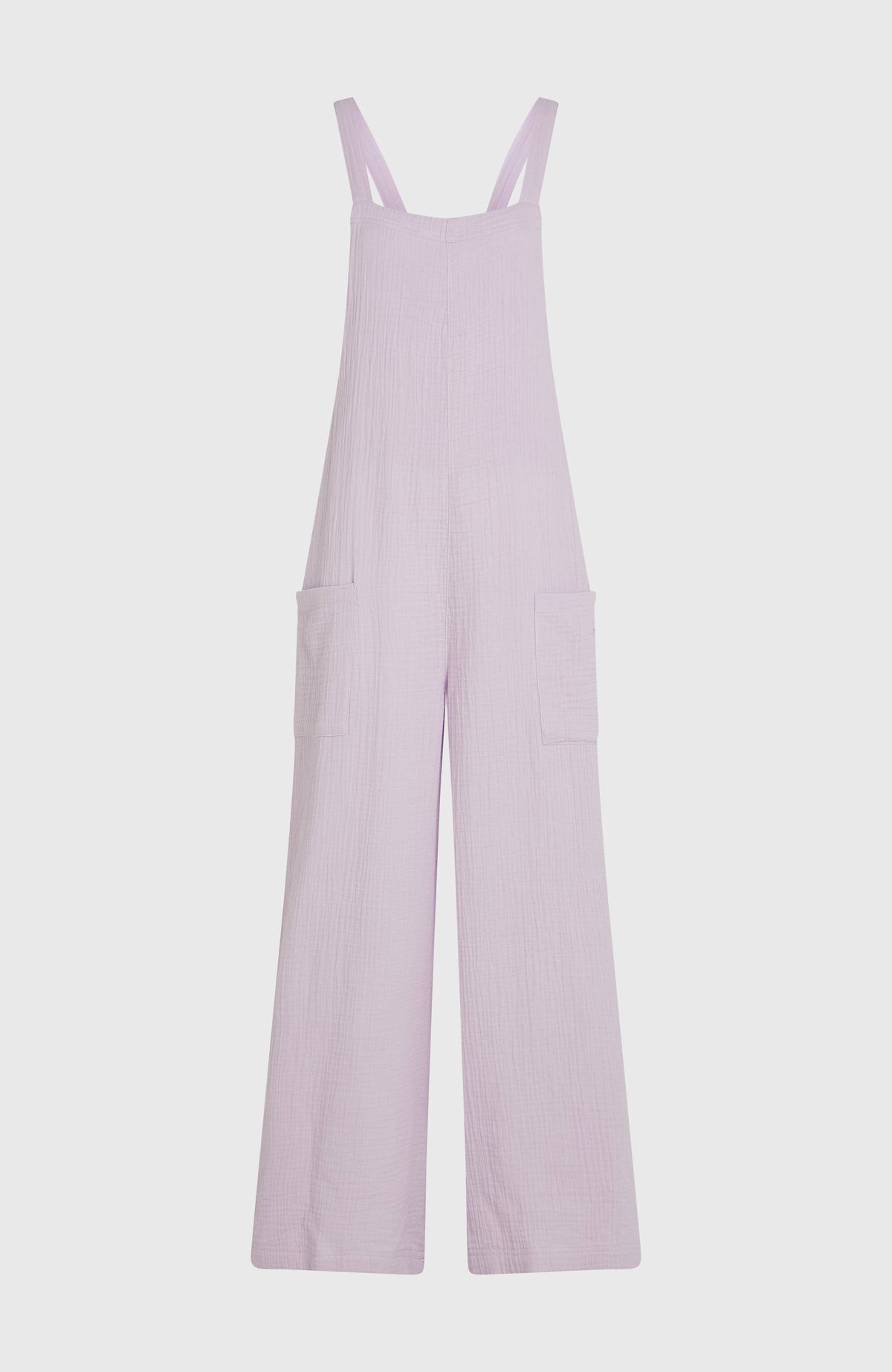 Brenda Structured Dungaree | Pale Lavender