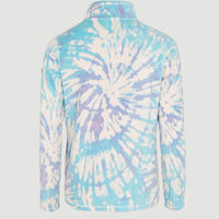 Clime Printed Full-Zip Fleece | Pink Tie Dye