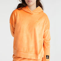 Velour Hoodie Fleece | Giorgia Peach